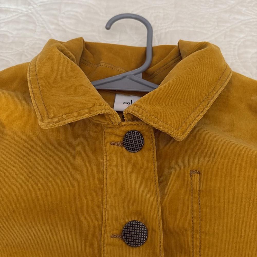 Women's Mustard Yellow Jacket - Picture 3 of 4